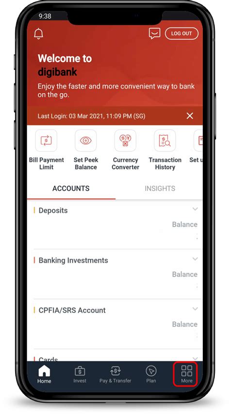 dbs singapore log in.